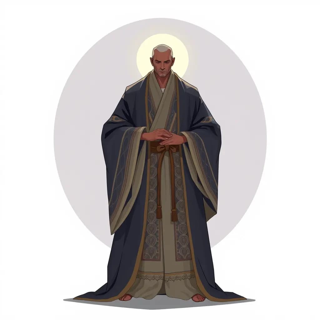 Dream illustration: Wearing a ceremonial robe dream