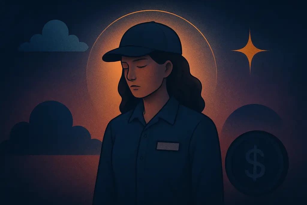 Dream illustration: Wearing a uniform from an unfamiliar job