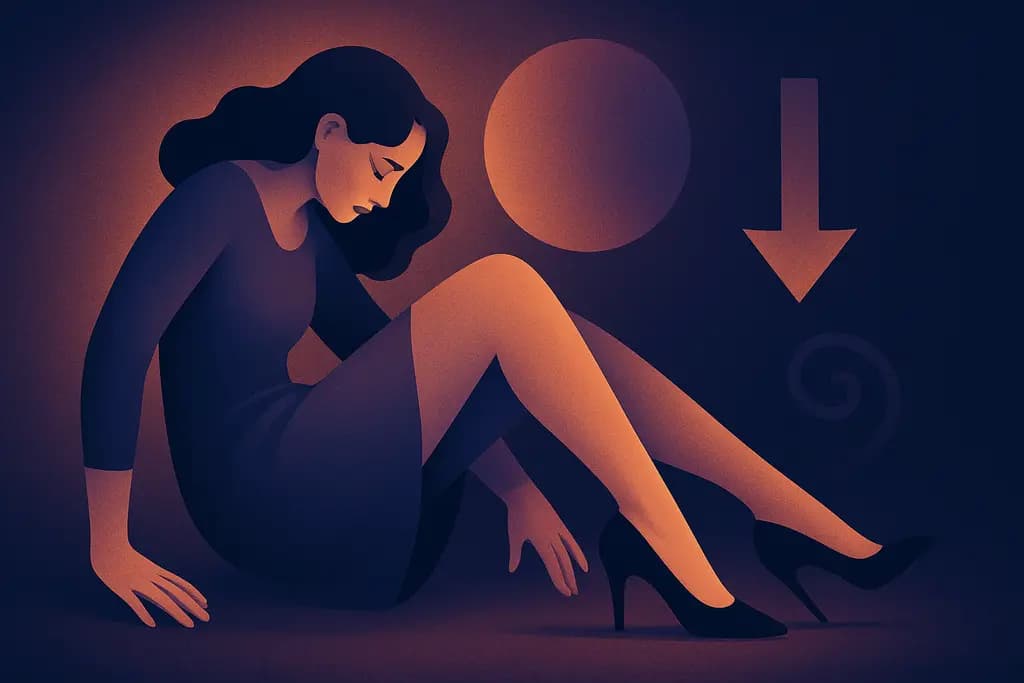 Dream illustration: Wearing High Heels and Being Unable to Walk