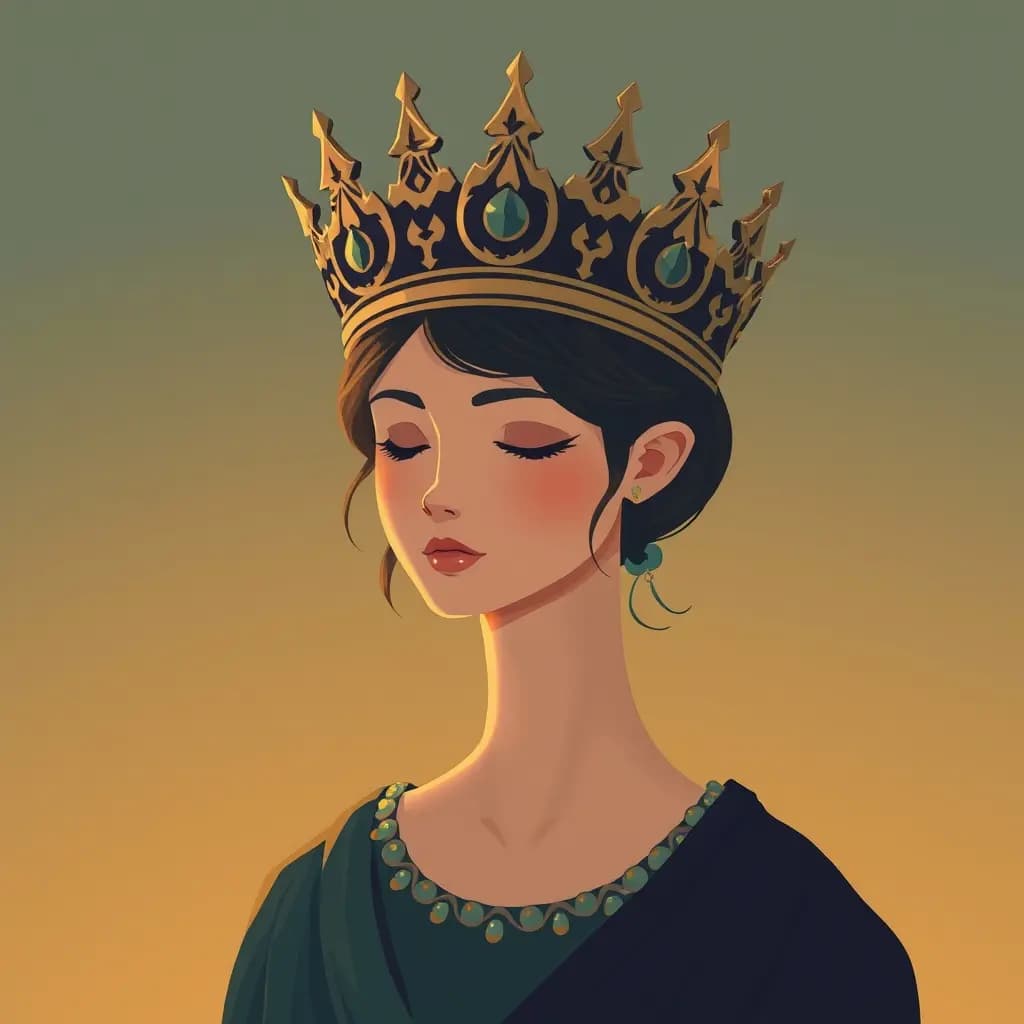 Dream illustration: Wearing someone else's crown