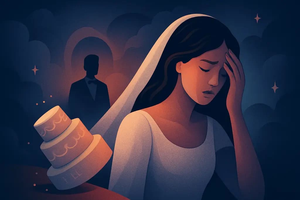 Dream illustration: Wedding day disaster
