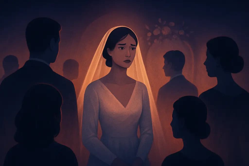 Dream illustration: Wedding Where No One Recognizes You