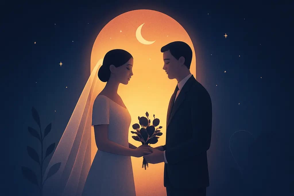 Dream illustration: Wedding without an officiant