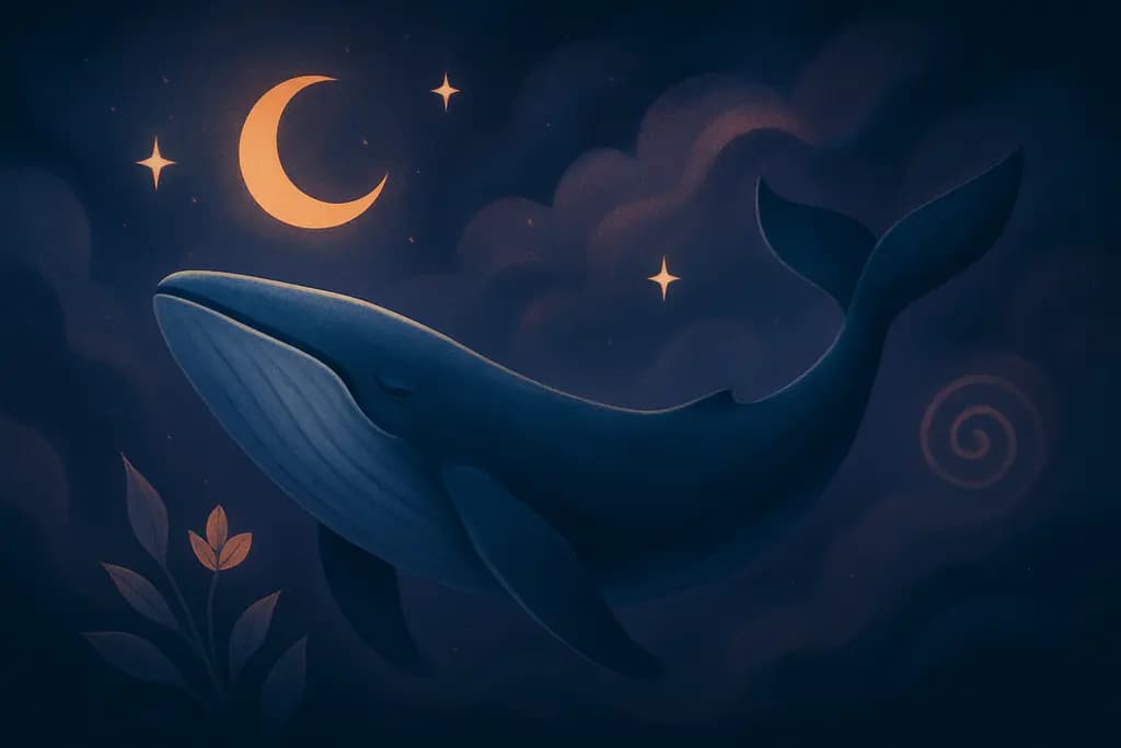 Dream illustration: Whale