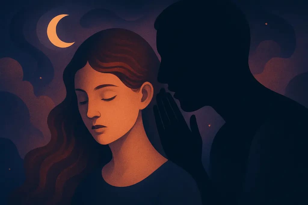 Dream illustration: Whispers