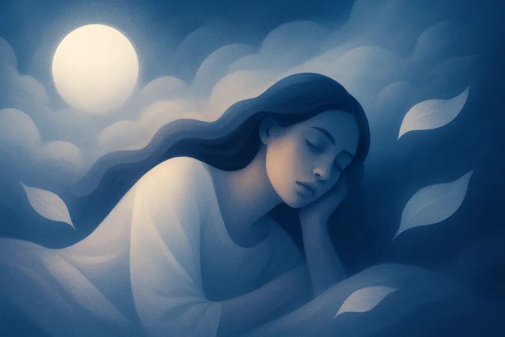 Dream illustration: White