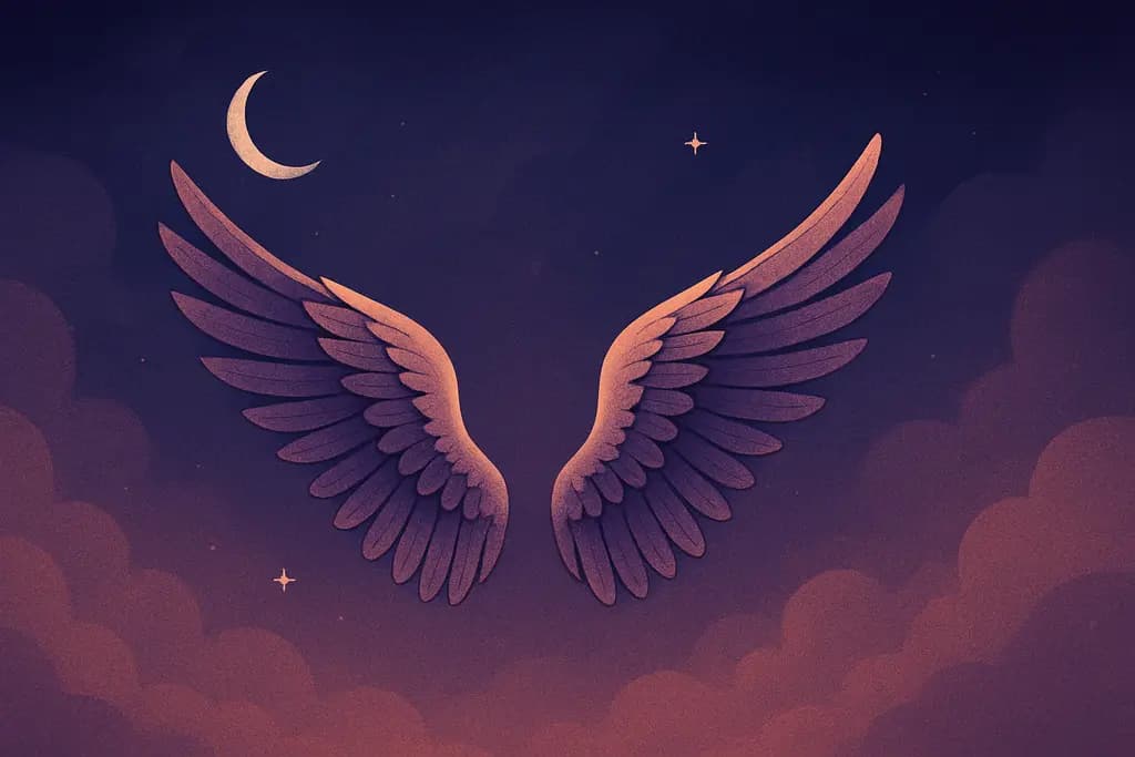 Dream illustration: Wings
