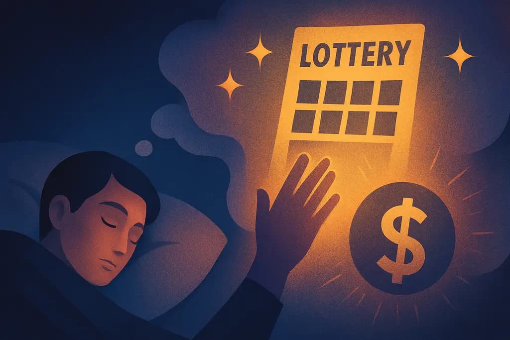 Dream illustration: Winning a Lottery or Big Prize