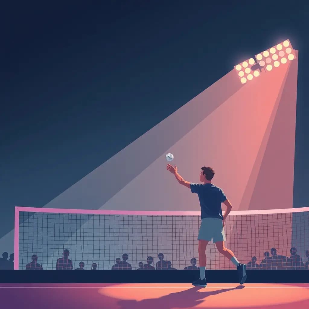 Dream illustration: Winning a match but feeling emotionally hollow