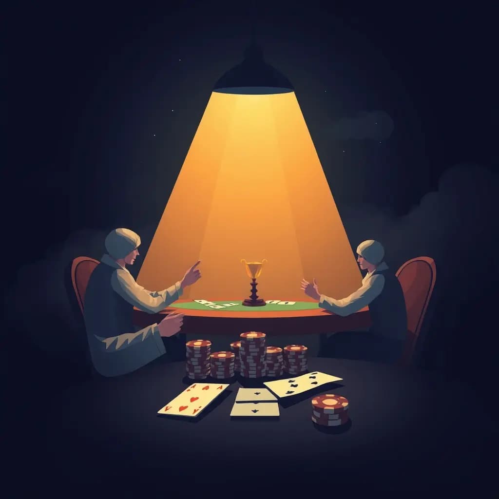 Dream illustration: Winning a Poker Tournament