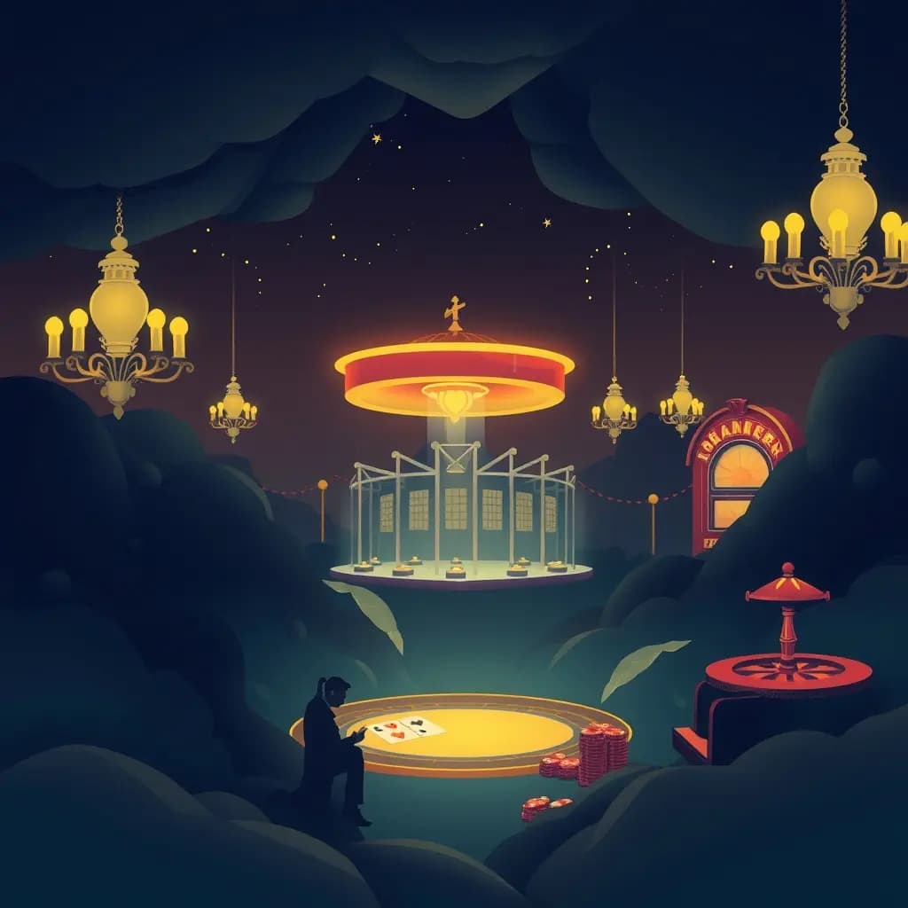 Dream illustration: Winning a Trip to a Casino