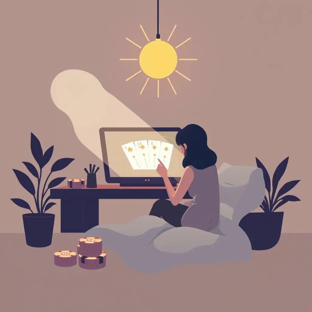 Dream illustration: Winning at an Online Casino