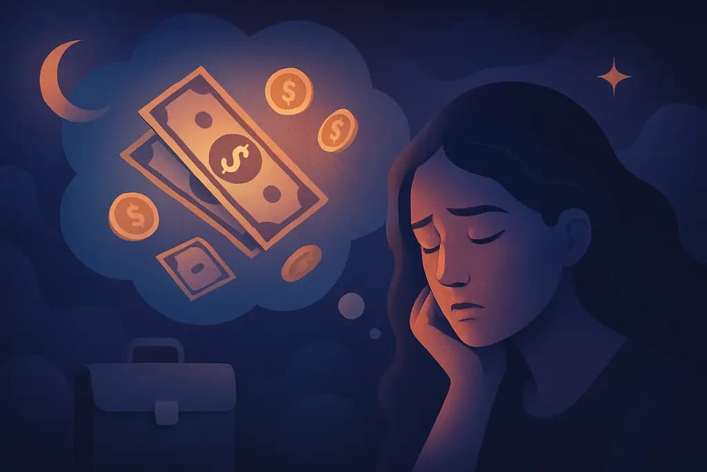 Dream illustration: Winning money
