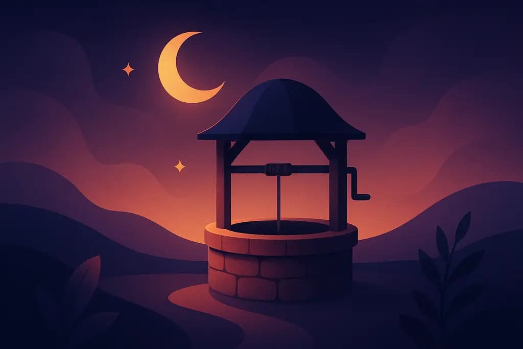 Dream illustration: Wishing Wells