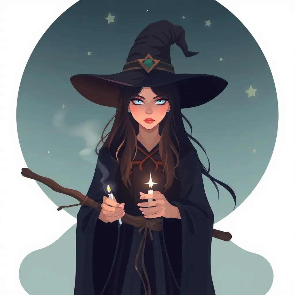 Dream illustration: Witch