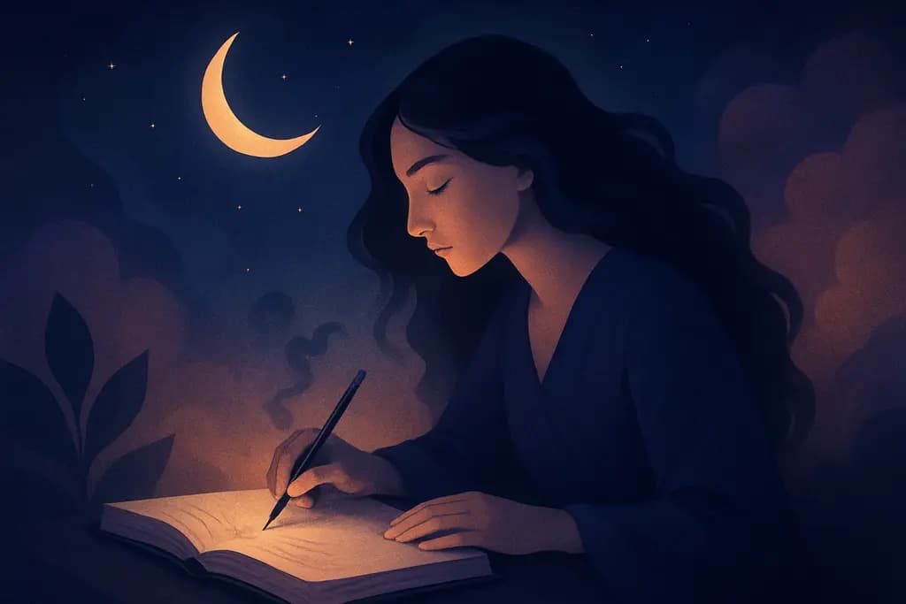 Dream illustration: Writing but the ink disappears