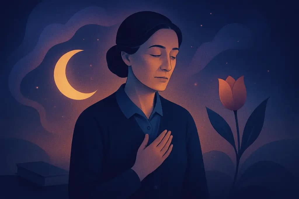 Dream illustration: Your Childhood Teacher