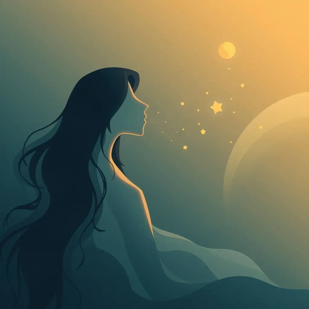 Dream illustration: Your Voice Echoes Forever